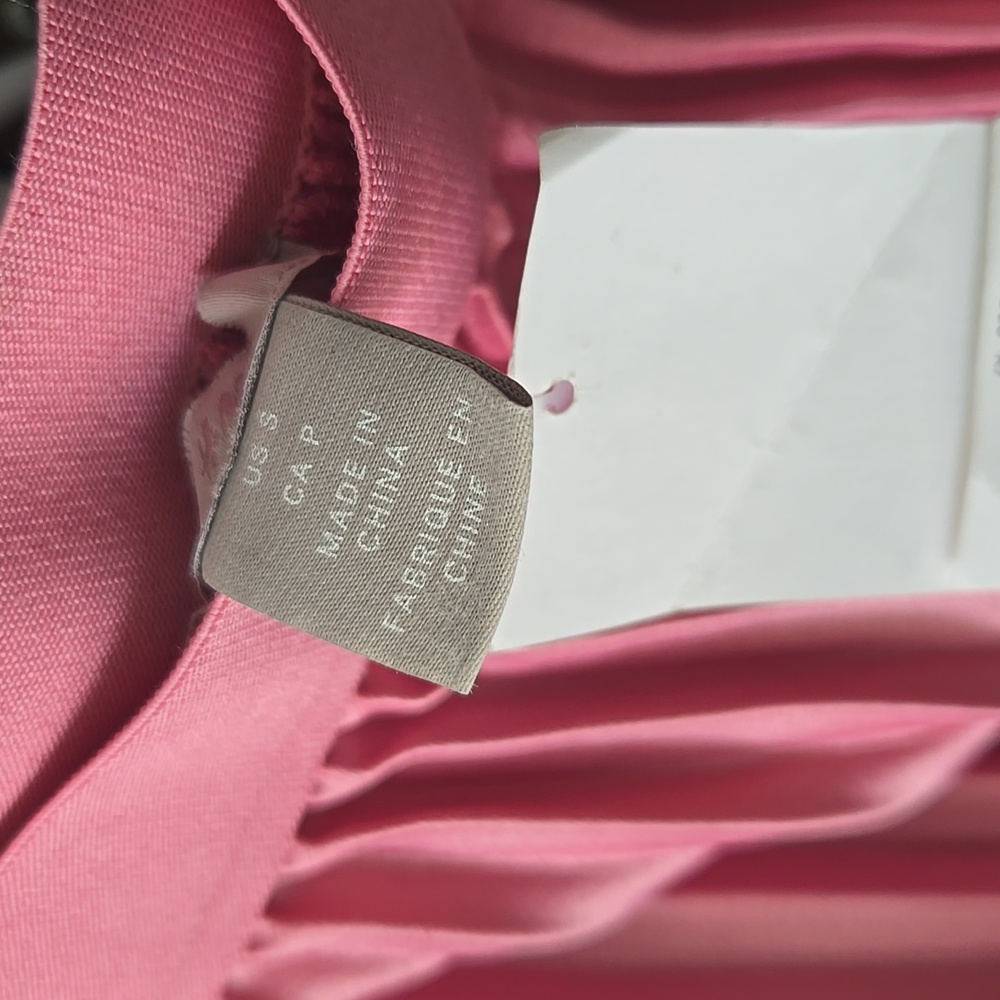 H&M Pink Pleated Midi Skirt - Picture 4 of 4